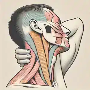 حرکت کشش مورب گردن