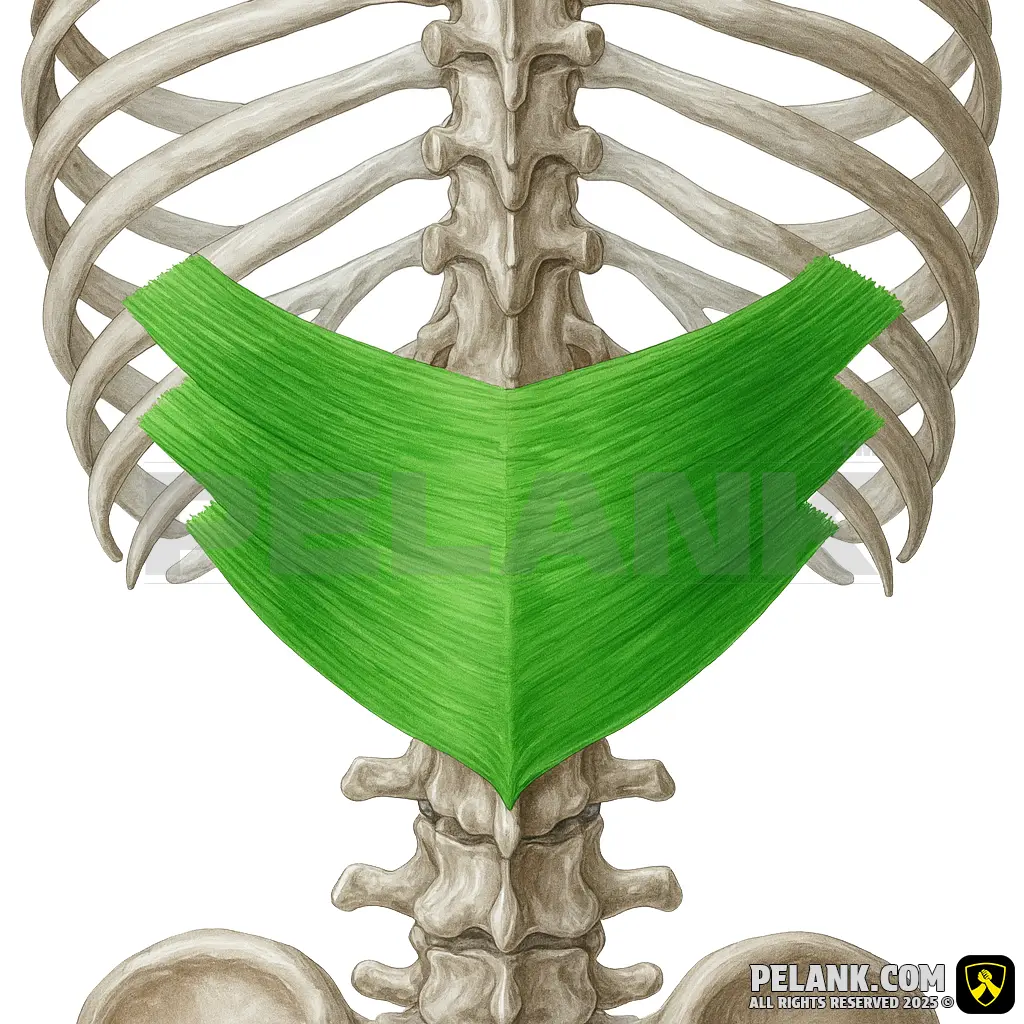 Serratus Posterior Inferior Muscle