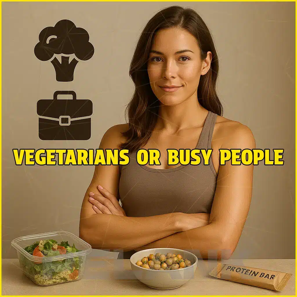 Special version for vegetarians or busy people