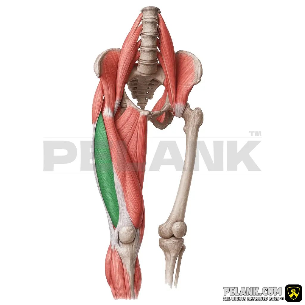 Thigh Muscles 8 The vastus lateralis muscle