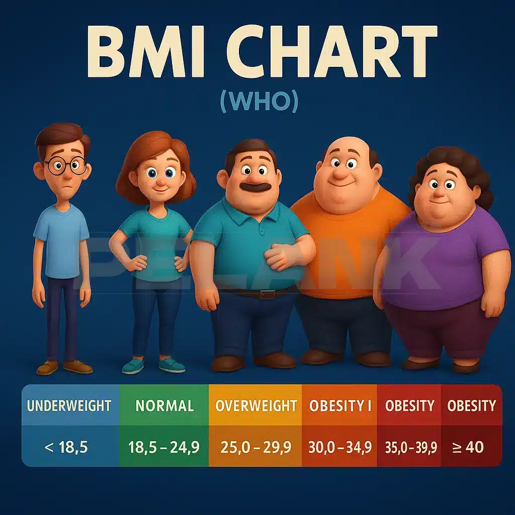 WHO Standard BMI Classification Table