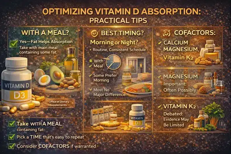 Better Absorption of Vitamin D