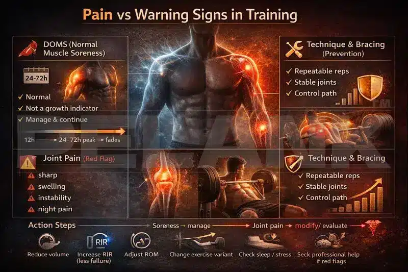Injuries and Pain in Bodybuilding