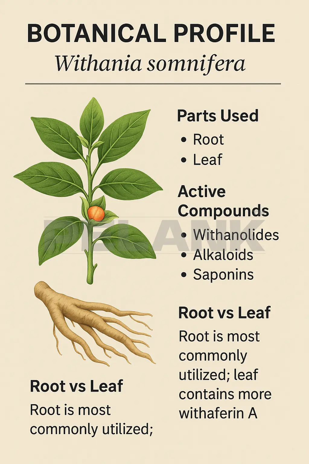 Botanical Profile Ashwagandha