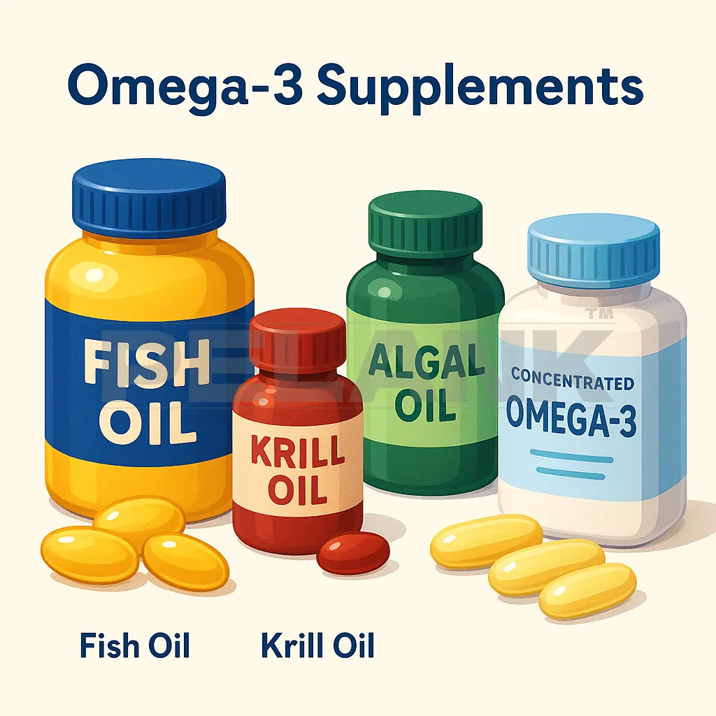 Omega-3 7 Types of Omega-3 supplements on the market