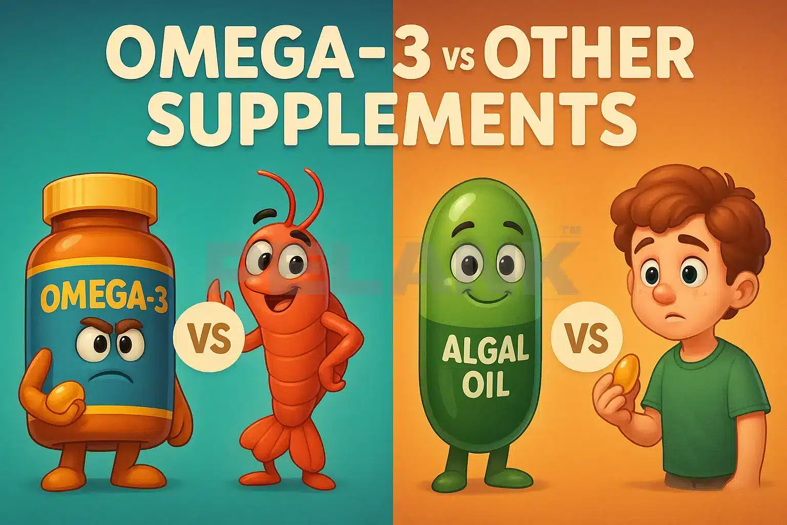 Omega-3 12 OMEGA 3 vs Other Supplements