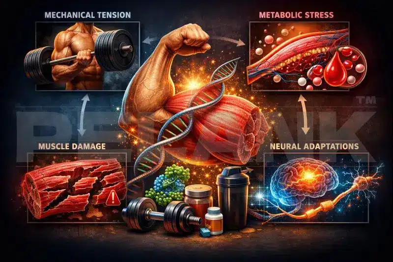 The Science of Muscle Growth in Bodybuilding