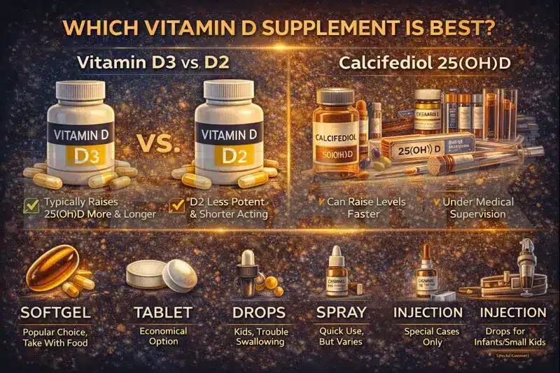 Which Form of Vitamin D Supplement Is Best?