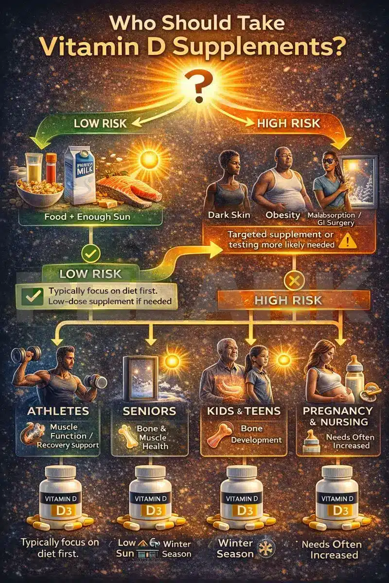 Who Should Take Vitamin D Supplements?