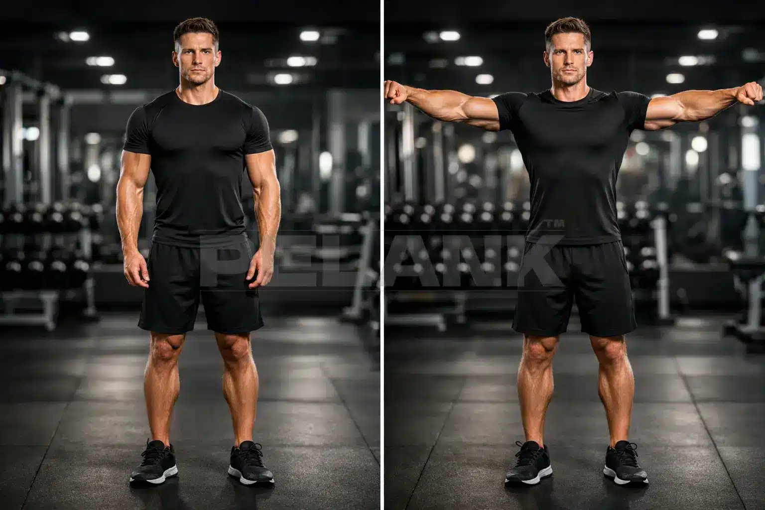 Standing Side Arm Raises No Weight