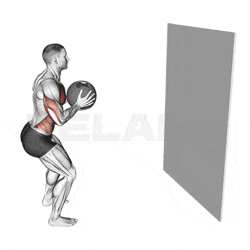Leaning Cable Lateral Raise 9 Standing Medicine Ball Chest Pass