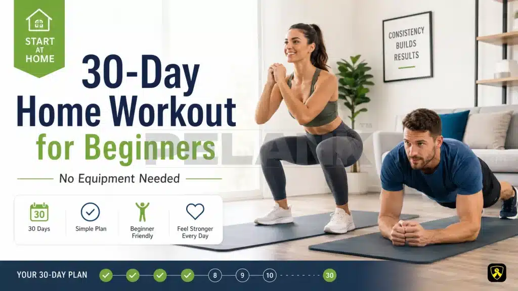 Home Workout Plan For Beginners